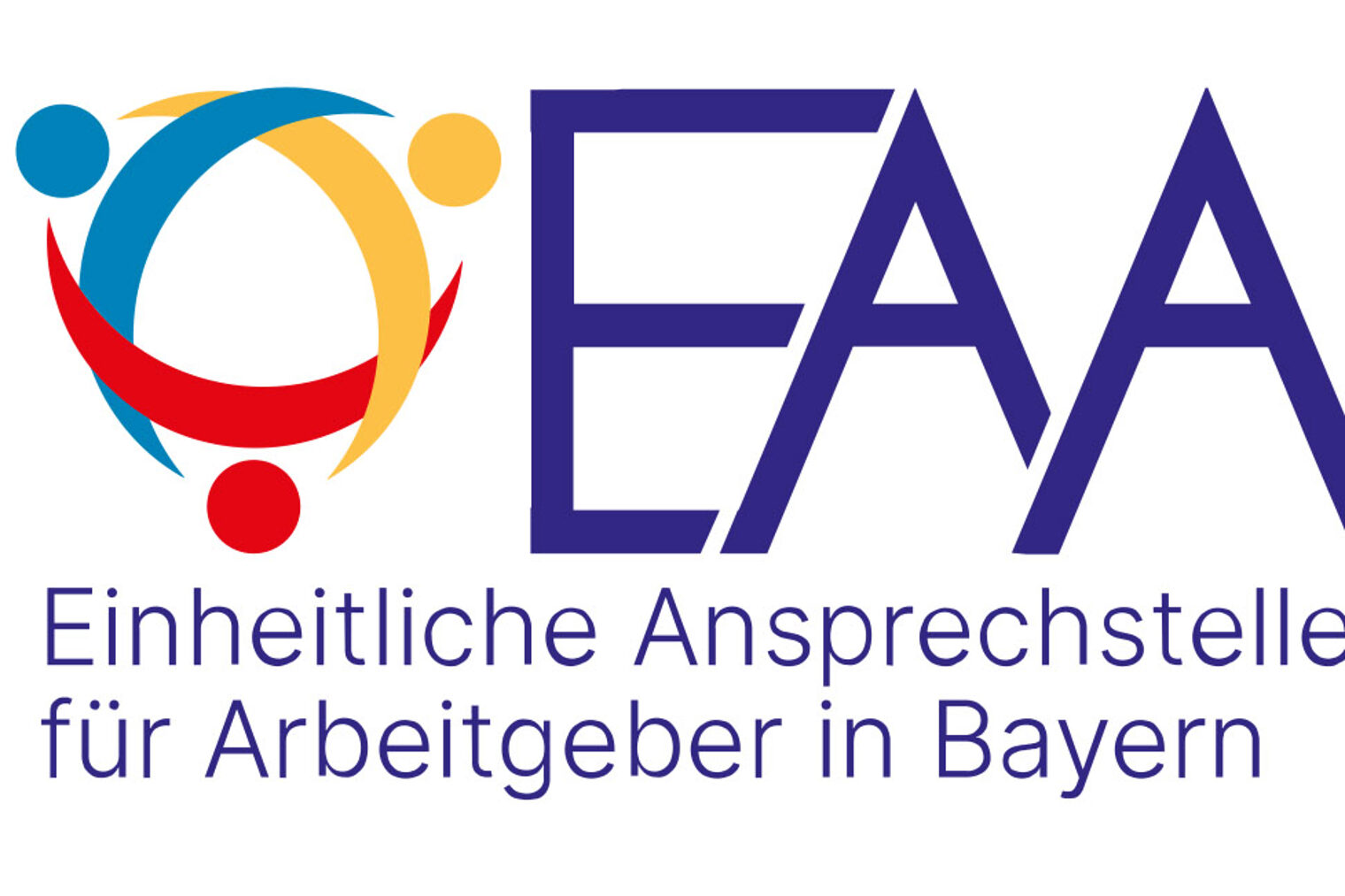 Textlogo mit Grafik der EAA Bayern